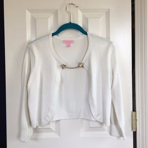 Lilly Pulitzer XS "Flora Simple Cardigan Sweater"